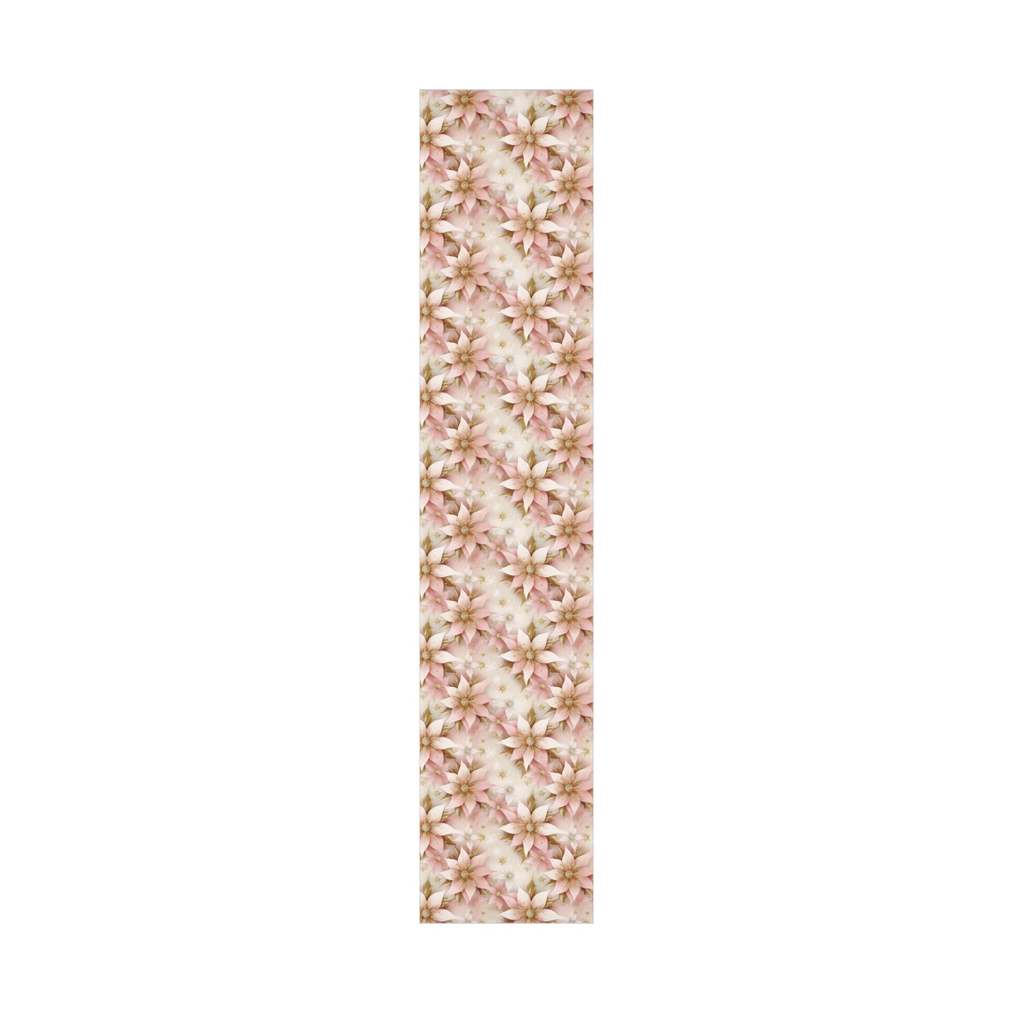 Pink and Gold Christmas Gift Wrap Papers