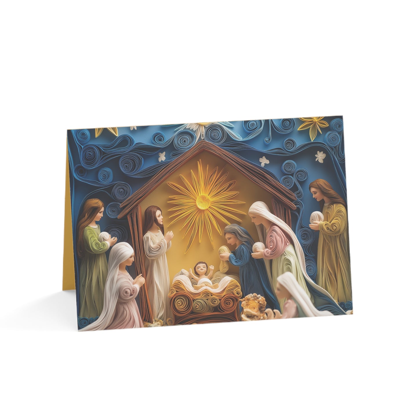 Born to Save: The Nativity Collection (Birth) Greeting Cards (1, 10, 30, and 50pcs)
