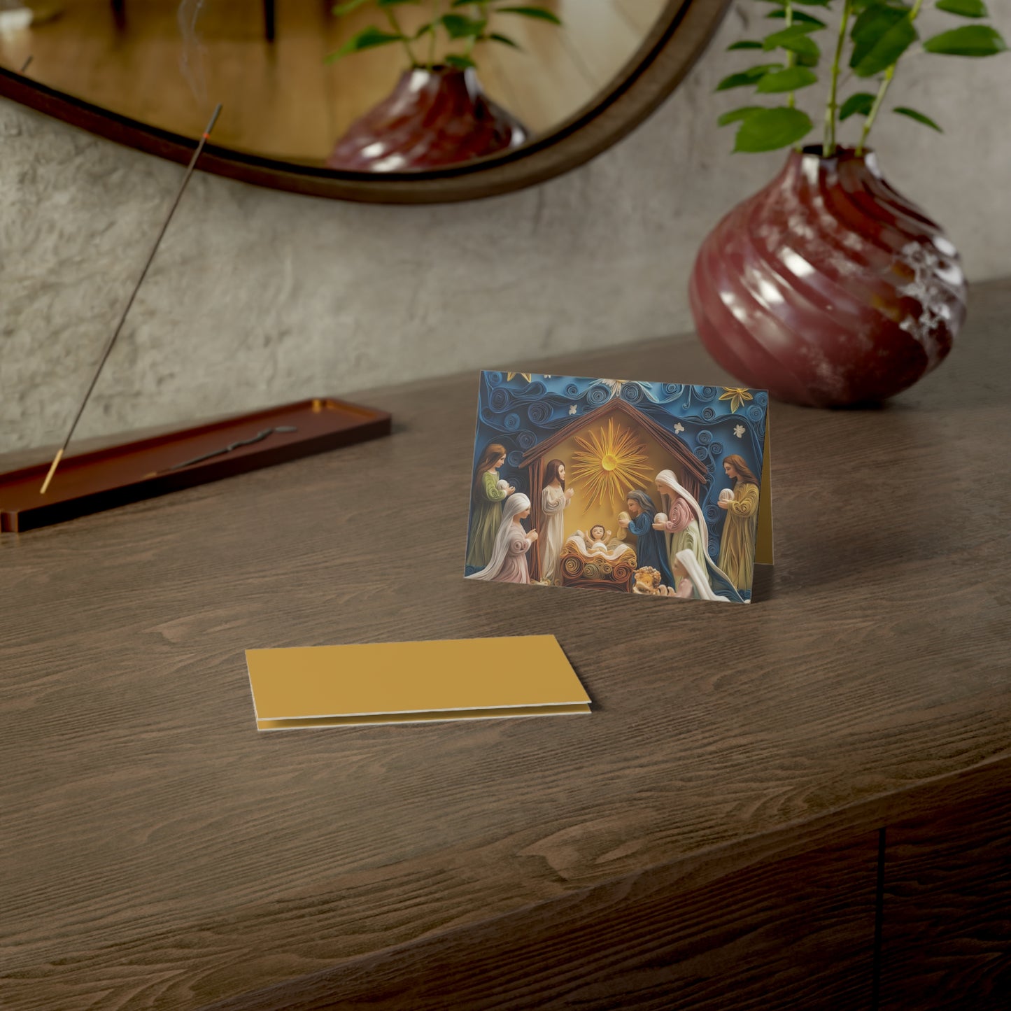 Born to Save: The Nativity Collection (Birth) Greeting Cards (1, 10, 30, and 50pcs)