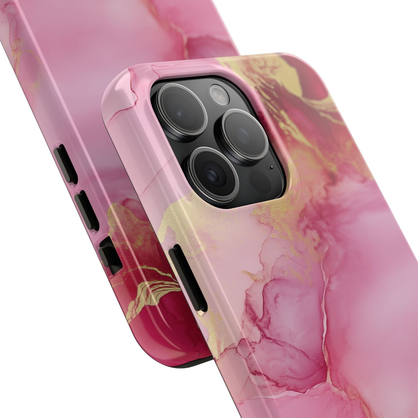 Pink Deuteronomy 31:6 Tough Phone Cases