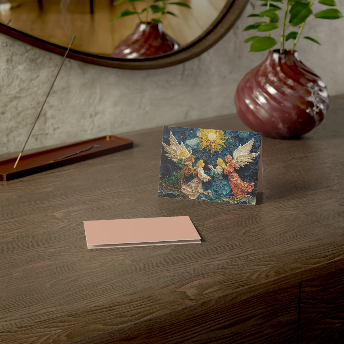 Born to Save: The Nativity Collection (Angels) Greeting Cards (1, 10, 30, and 50pcs)