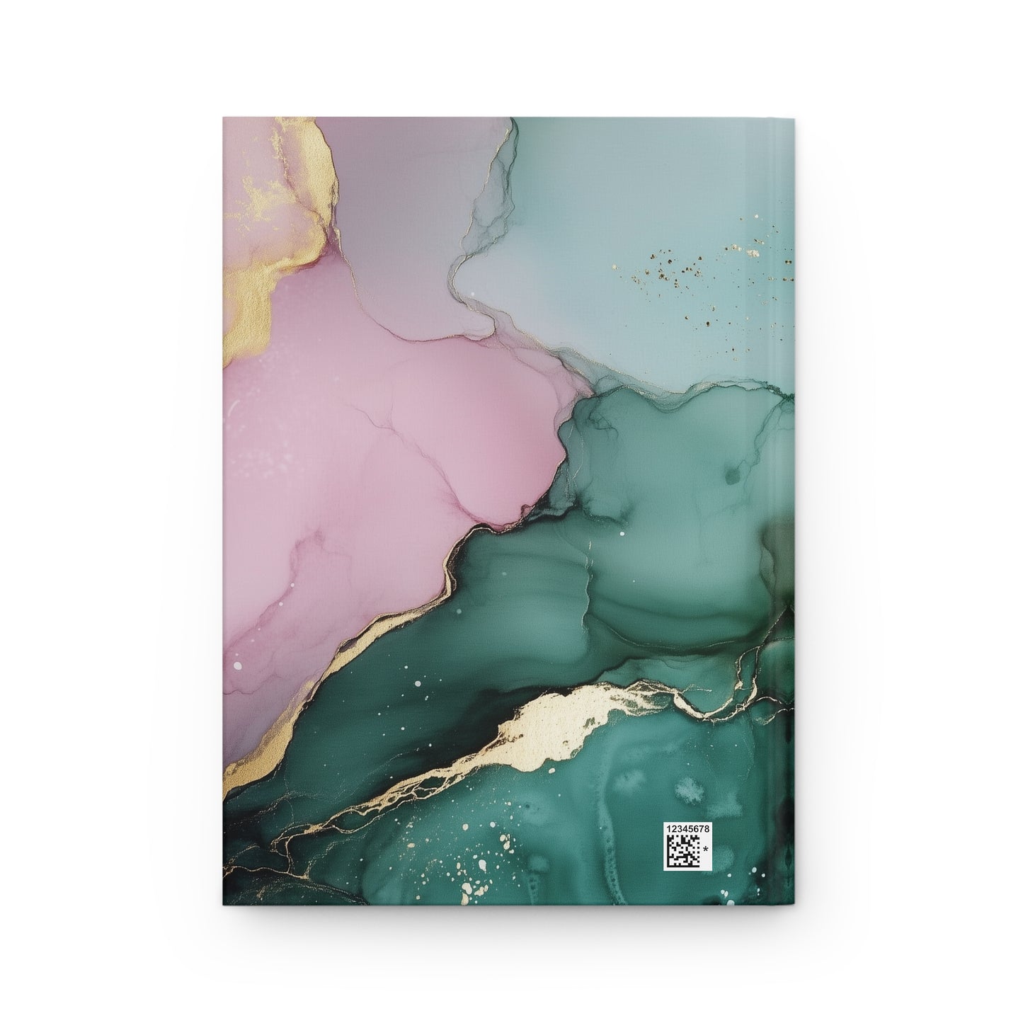 Abstract Watercolor Multi-colored Hardcover Faith Journal
