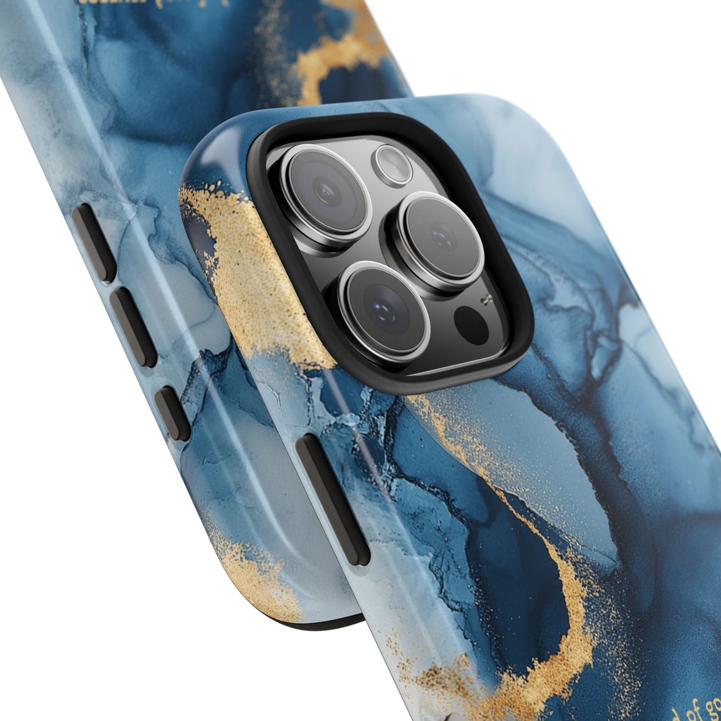 Blue Deuteronomy 31:6 Tough Phone Cases