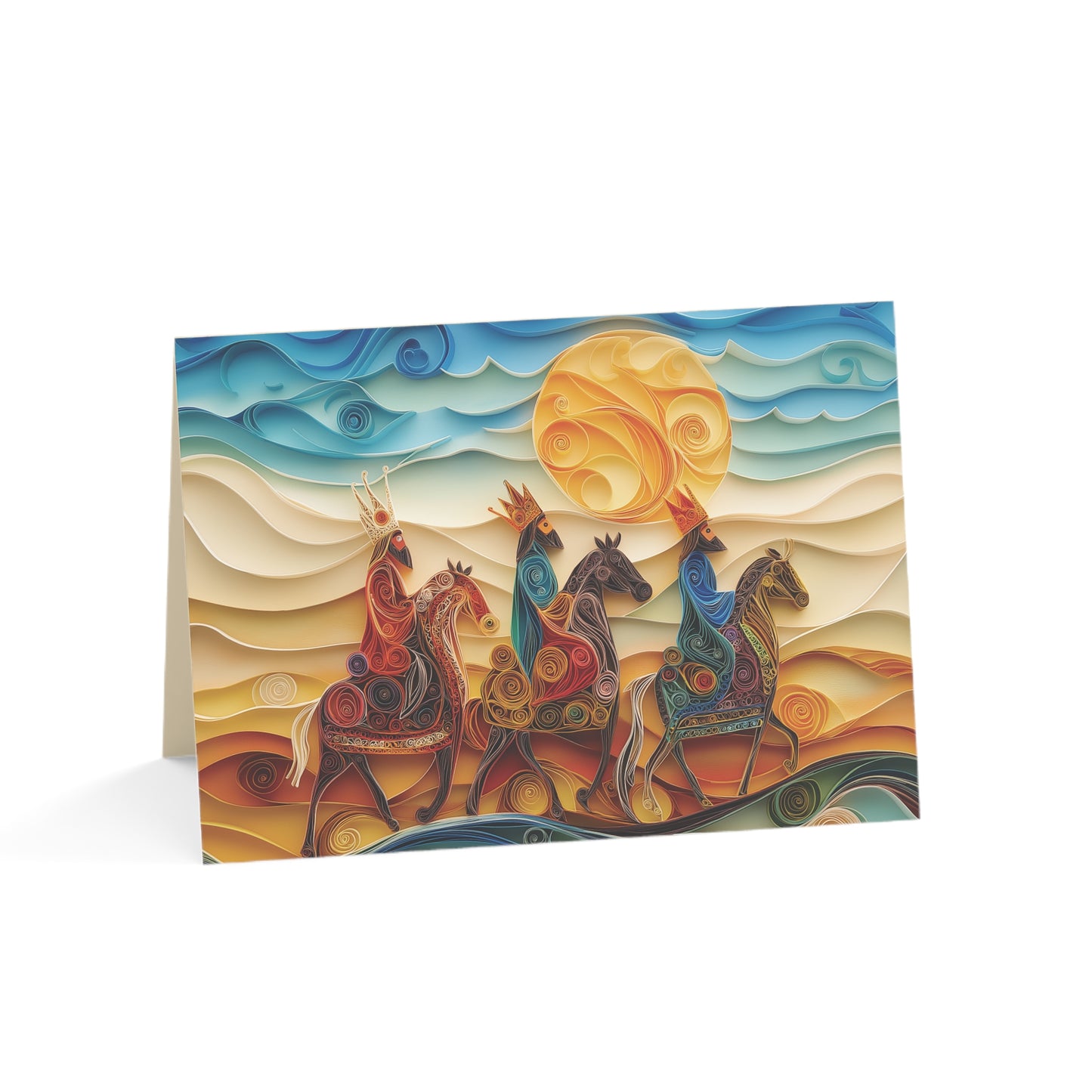 Born to Save: The Nativity Collection (Wise Men) Greeting Cards (1, 10, 30, and 50pcs)
