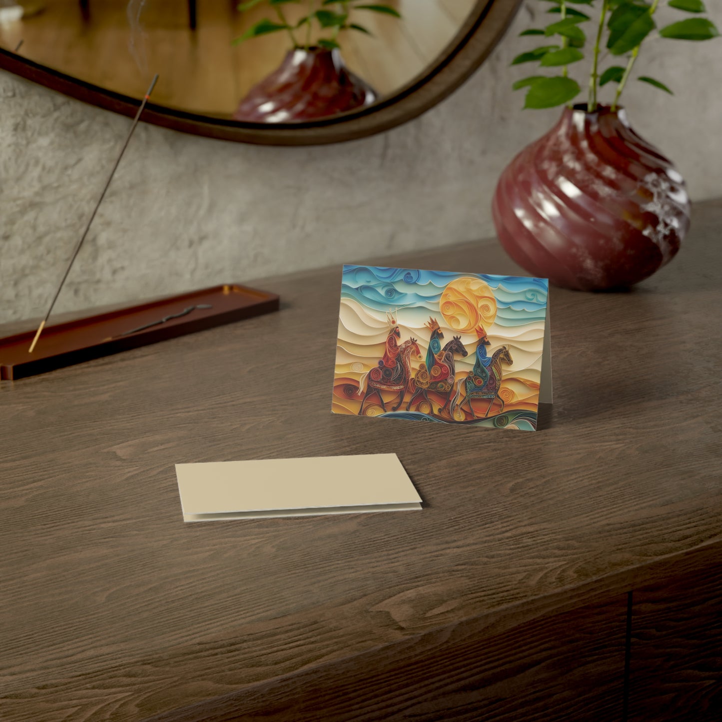 Born to Save: The Nativity Collection (Wise Men) Greeting Cards (1, 10, 30, and 50pcs)