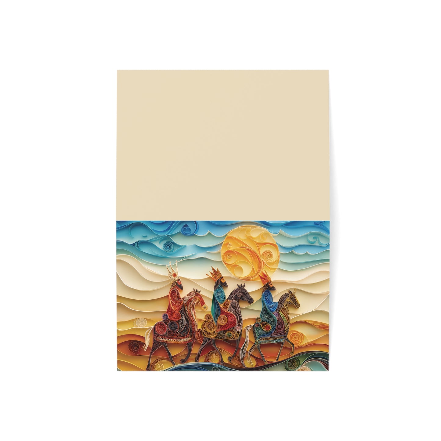 Born to Save: The Nativity Collection (Wise Men) Greeting Cards (1, 10, 30, and 50pcs)